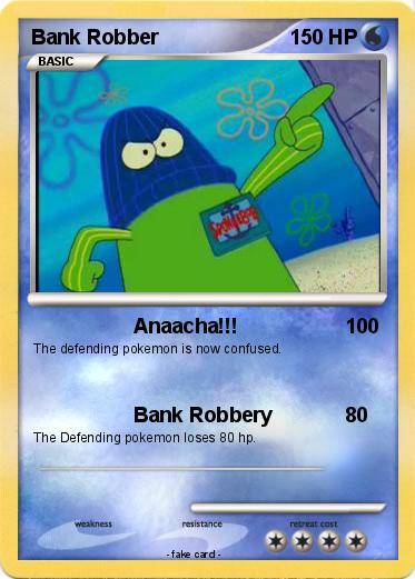 Pokemon Bank Robber
