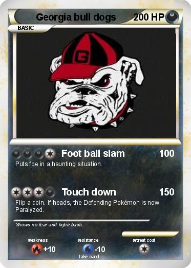 Pokemon Georgia bull dogs