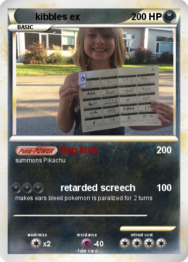 Pokemon kibbles ex