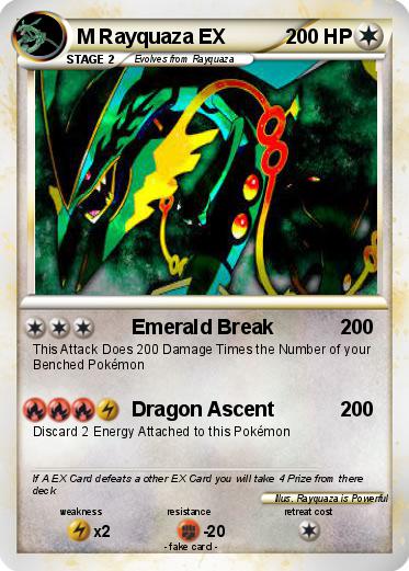 Pokemon M Rayquaza EX