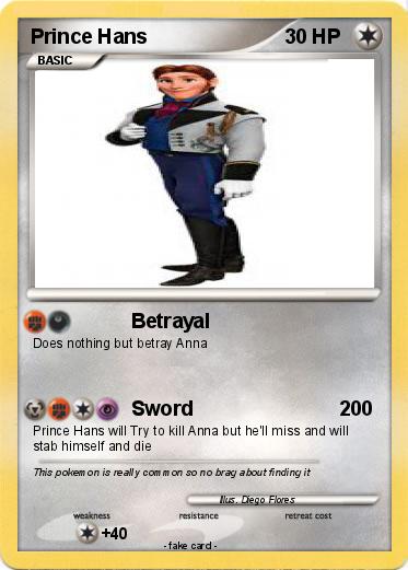 Pokemon Prince Hans