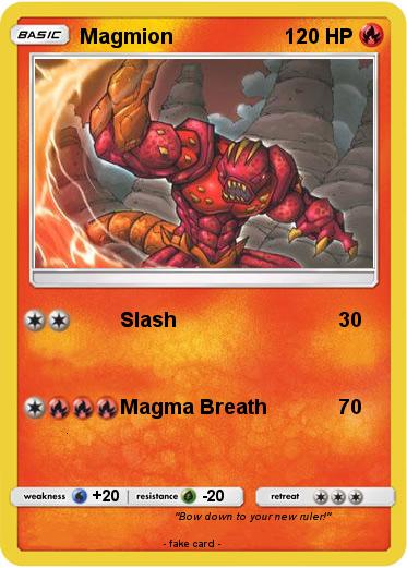 Pokemon Magmion