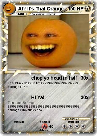 Pokemon Ah! It's That Orange