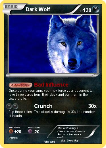 Pokemon Dark Wolf