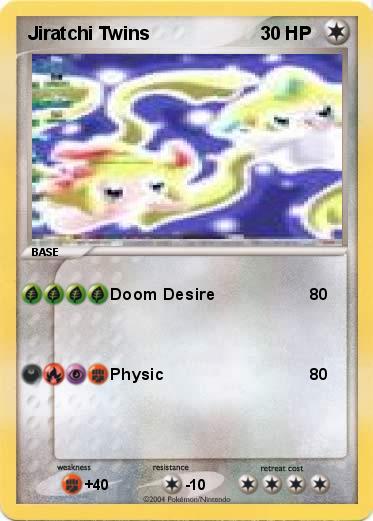 Pokemon Jiratchi Twins