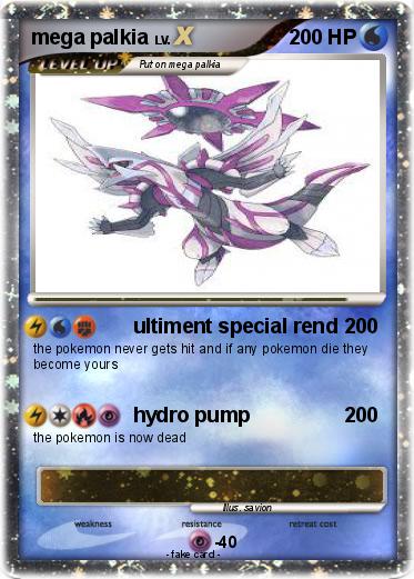 Pokemon mega palkia