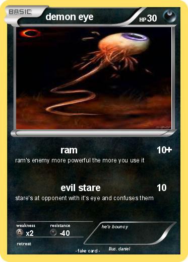 Pokemon demon eye