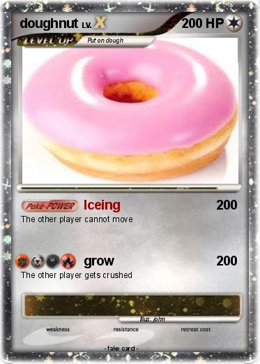Pokemon doughnut