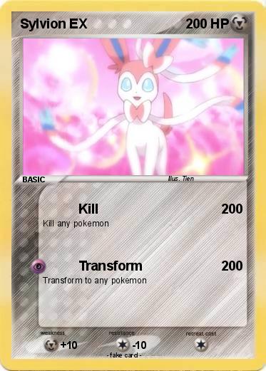 Pokemon Sylvion EX