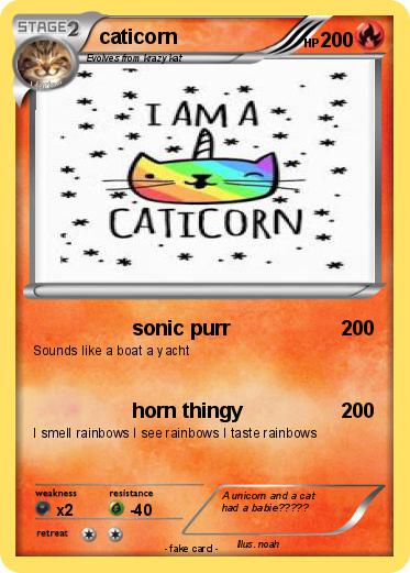 Pokemon caticorn