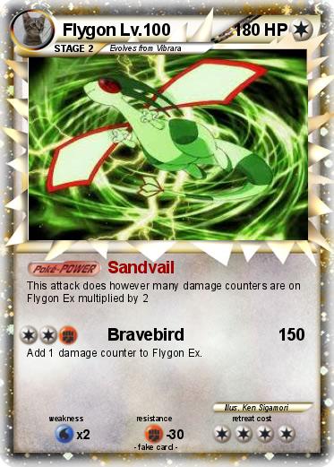 Pokemon Flygon Lv.100