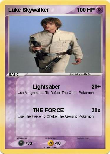 Pokemon Luke Skywalker