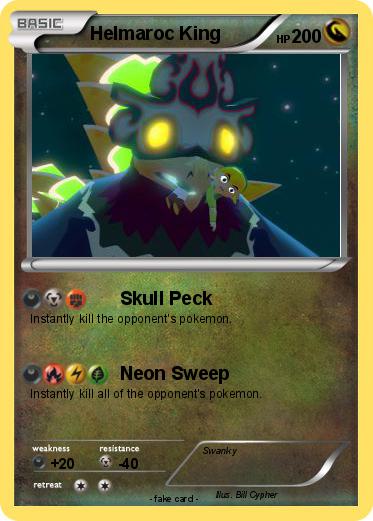 Pokemon Helmaroc King