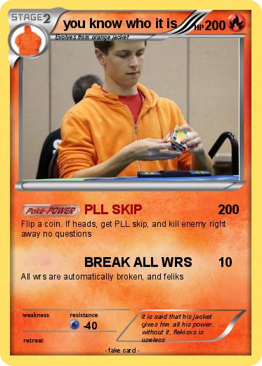 Pokemon you know who it is