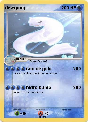 Pokemon dewgong