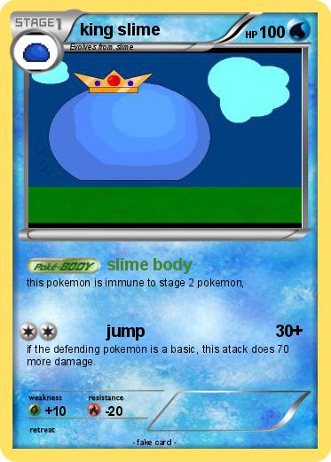 Pokemon king slime