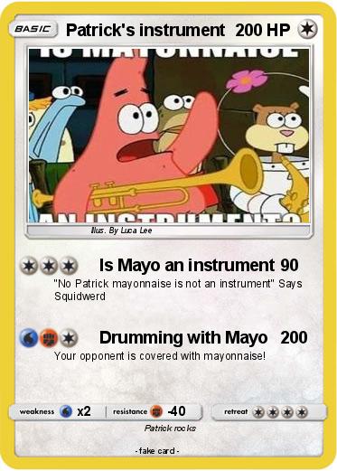 Pokemon Patrick's instrument