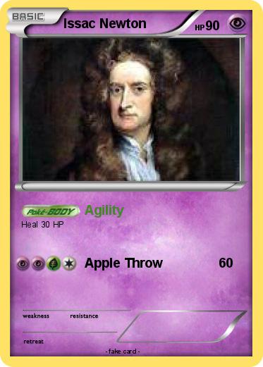 Pokemon Issac Newton