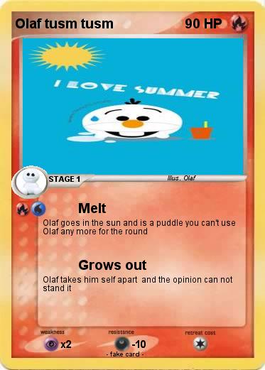 Pokemon Olaf tusm tusm