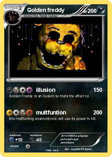 Pokemon Golden freddy