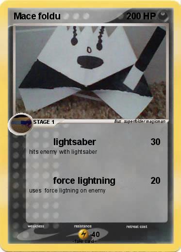 Pokemon Mace foldu
