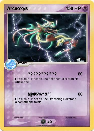 Pokemon Arceoxys