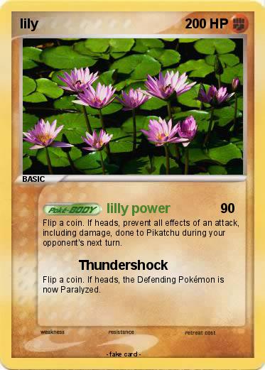 Pokemon lily