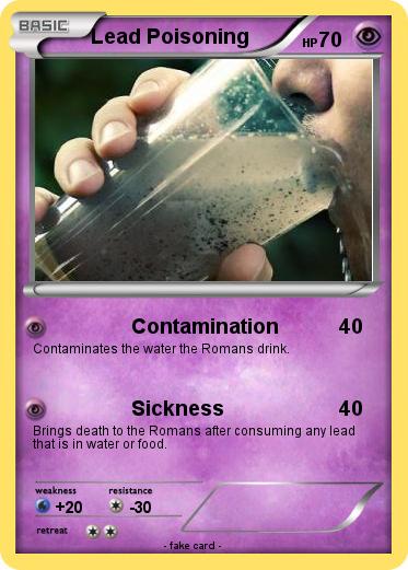 Pokemon Lead Poisoning