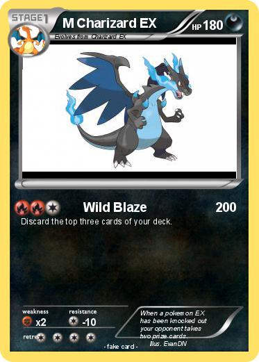 Pokemon M Charizard EX