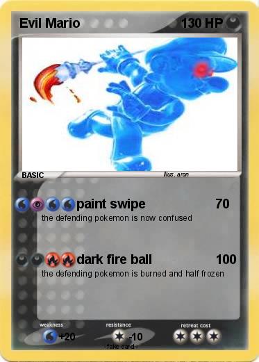 Pokemon Evil Mario