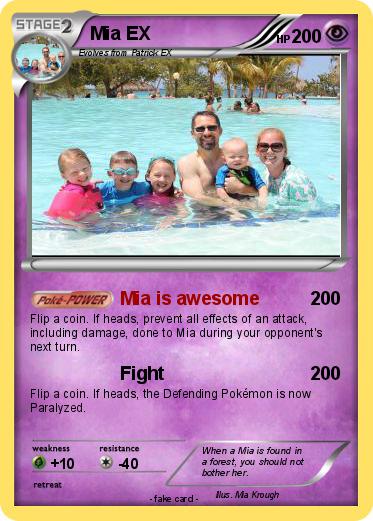 Pokemon Mia EX