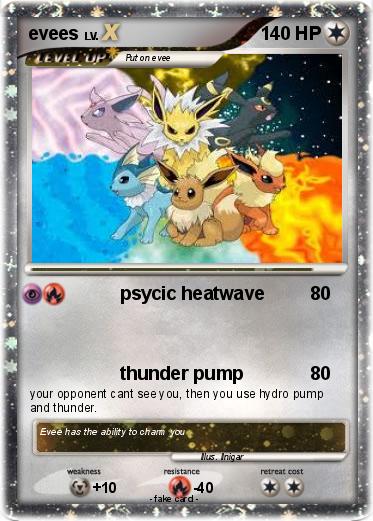 Pokemon evees