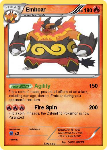 Pokemon Emboar