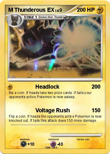 Pokemon M Thunderous EX