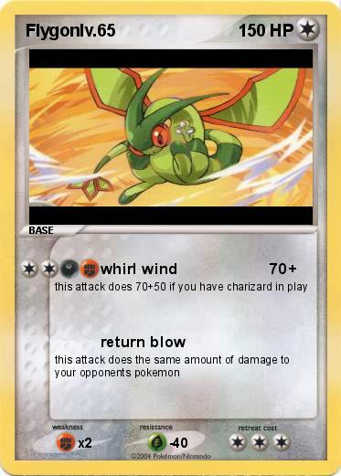 Pokemon Flygonlv.65