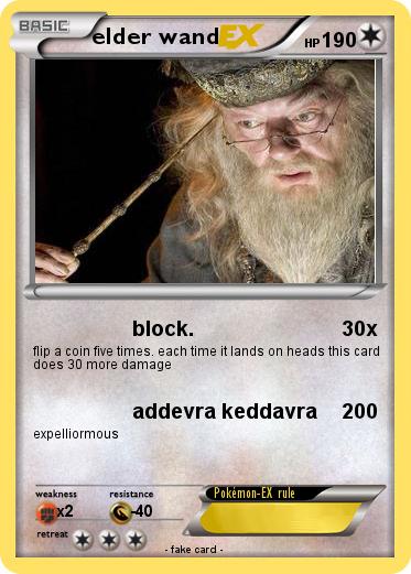 Pokemon elder wand
