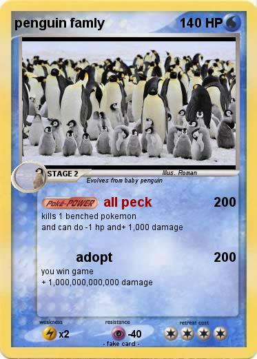 Pokemon penguin famly