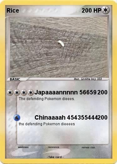 Pokemon Rice