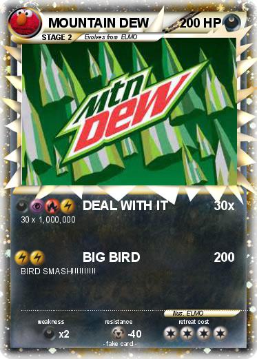 Pokemon MOUNTAIN DEW