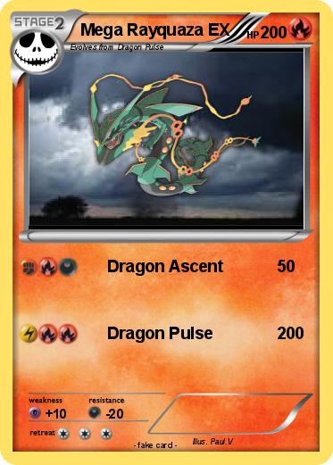 Pokemon Mega Rayquaza EX