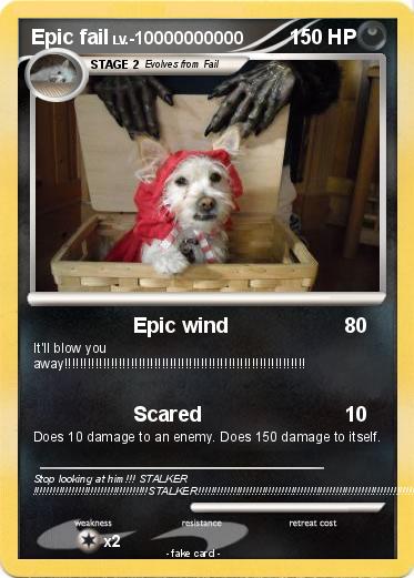 Pokemon Epic fail