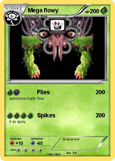 Pokemon Mega flowy