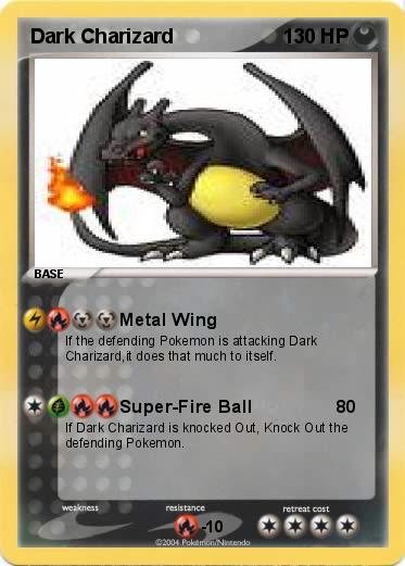 Pokemon Dark Charizard