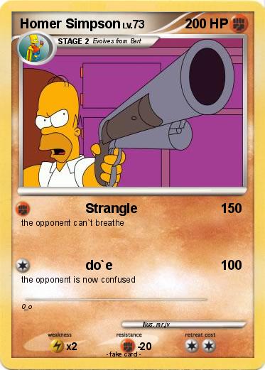 Pokemon Homer Simpson