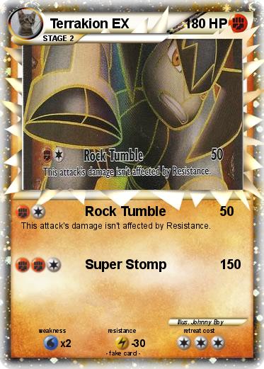 Pokemon Terrakion EX