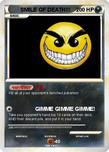 Pokemon SMILE OF DEATH!!!
