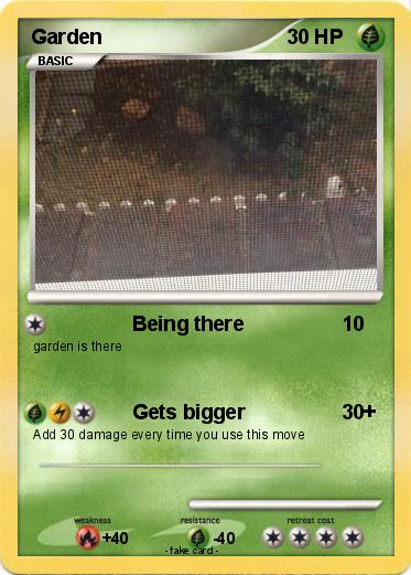 Pokemon Garden
