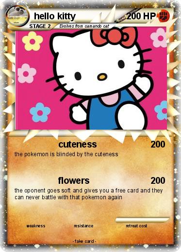 Pokemon hello kitty