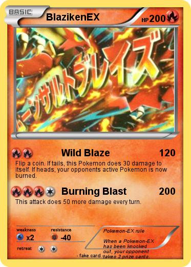 Pokemon BlazikenEX