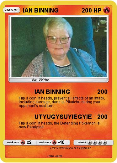 Pokemon IAN BINNING
